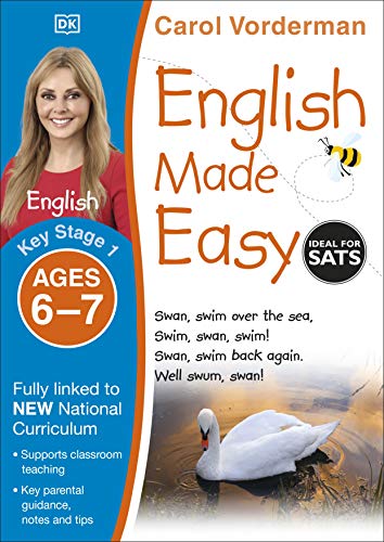 English Made Easy, Ages 6-7 (Key Stage 1): Supports the National Curriculum, Preschool and Primary Exercise Book (Made Easy Workbooks)
